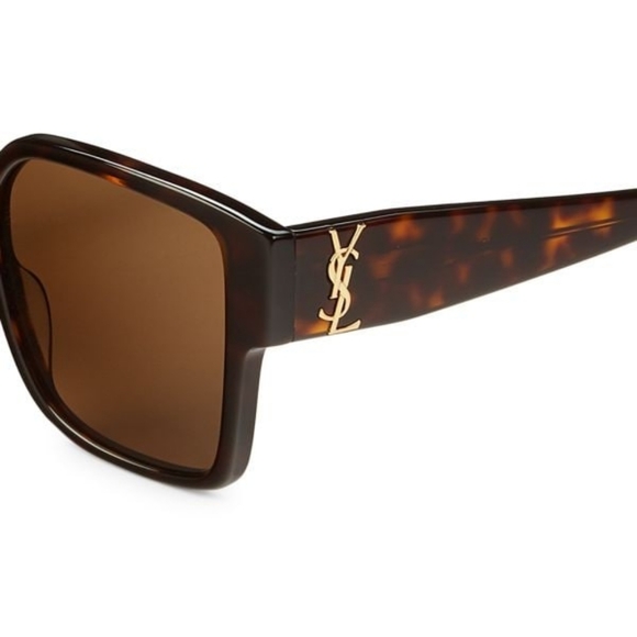 Saint Laurent 55MM Oversized Square Sunglasses - Picture 3 of 11